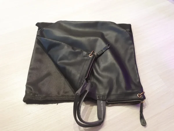 Black RF Fabric, boosterbag