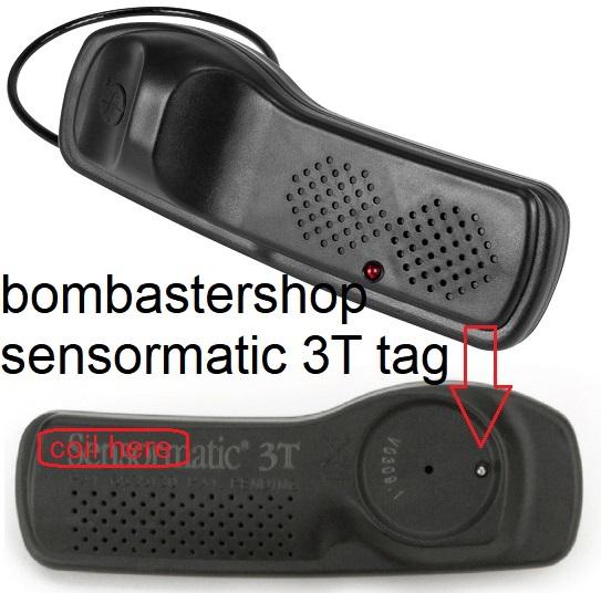 Sensormatic Supertag 3T 3Alarm 3-Tone Alarming Bombastershop Tag Detacher Eas System1